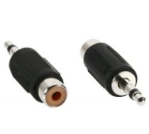 Adapter AV InLine Audio 3.5mm meski - 1x RCA mono zenski (99326) ( 99326 99326 99326 ) adapteris