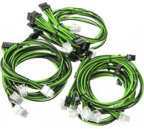 Super Flower Sleeve Cable Kit black / grun ( SF 1000CS BKGR SF 1000CS BKGR ) Barošanas bloks  PSU