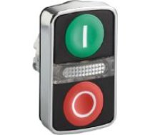 Schneider Electric Naped przycisku podwojny zielony/czerwony /O-I/ z podswietleniem z samopowrotem (ZB4BW7A3741) ZB4BW7A3741 (3389119043755) ( JOINEDIT17611143 )