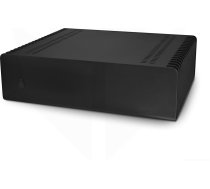 Streacom ST-FC9B Alpha Fanless HTPC Aluminium Gehause - black ( ST FC9B ALPHA ST FC9B ALPHA ) Datora korpuss