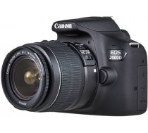 Canon EOS 2000D + obiektyw EF-S 18-55 IS II ( 2728C003AA 2728C003AA ) Video Kameras
