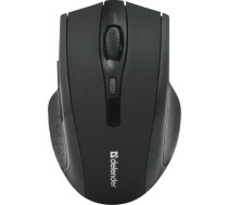 Defender Wireless mouse Accura MM-665 RF 1600 dpi 6P black ( 4714033526654 ) Datora pele