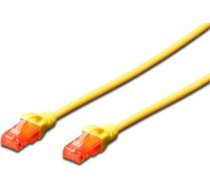 Digitus Patchcord UTP CAT 6 10m zolty (DK-1617-100/Y) ( DK 1617 100/Y ) tīkla kabelis