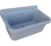 Zlewozmywak Hydroland 1-komorowy gospodarczy 55 x 34cm szary (ZLEW.55.SZ) 5900308750810 (5900308750810) ( JOINEDIT17783316 ) Izlietne