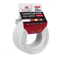 Antenna Coaxial Cable RG6 25m MCTV-470 ( MCTV 470 MCTV 470 MCTV 470 ) kabelis  vads