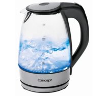 Concept Kettle glass 1 7l inox RK4030 ( 8594049739400 8594049739400 ) Elektriskā Tējkanna