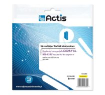 Actis Ink Cartridge for Brother LC525Y new KB-525Y  Yellow ( KB 525Y KB 525Y KB 525Y )