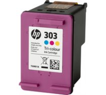 HP 303 Tri-colour Ink Cartridge ( T6N01AE T6N01AE#UUS T6N01AE T6N01AE#301 T6N01AE#ABE T6N01AE#UUQ T6N01AE#UUS ) kārtridžs