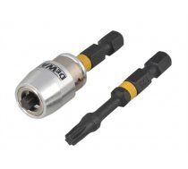 Dewalt Zestaw koncowek wkretarskich 2xT25/50mm +uchwyt - DT70538T ( DT70538T QZ )