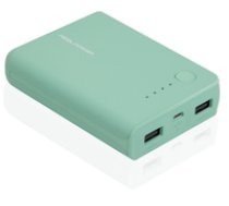 Powerbank Realpower PB-10k mintgrun (Opal Blue) ( 197583 ) Powerbank mobilā uzlādes iekārta