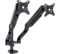 ART Desk holder for 2 LED/LCD monitors 10-32" L-18GD 9KG 2xUSB3.0 ( 5902115409820 0001-00014-12111 L-18GD RAMM L-18GD )