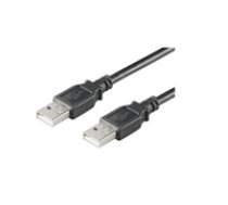 MicroConnect USB2.0 A-A 1 8M M-M BLACK Hi-Speed cable ( USBAA2B ) USB kabelis