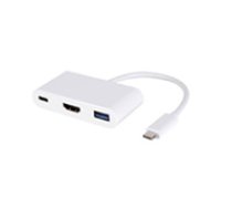 MicroConnect USB - C to USB 3.0/HDMI/USB3.1 HDMI Female/USB3.0A Female ( USB3.1CCOM2 ) adapteris