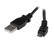 StarTech.com 2m USB 2.0 A auf Micro USB B Kabel aufwartsgewinkelt - black (... ( USBAUB2MU USBAUB2MU USBAUB2MU ) adapteris