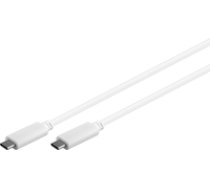 MicroConnect USB3.1 Type C - Type C 1m M-M Gen 2  10 Gbps  White ( USB3.1CC1W USB3.1CC1W USB3.1CC1W ) USB kabelis