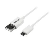 StarTech.com 50cm USB 2.0 A auf Micro USB B Kabel - white (USBPAUB50CMW) ( USBPAUB50CMW USBPAUB50CMW USBPAUB50CMW ) adapteris