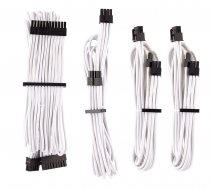 Corsair Power Supply Cable Premium Starter Kit Type 4 Gen 4  8-piece - white ( CP 8920217 CP 8920217 ) aksesuārs datorkorpusiem