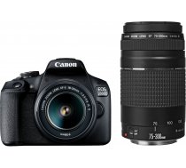 Canon CAMERA EOS 2000D 18-55IS+75-30 0 8714574657394 ( 2728C017 2728C017 2728C017 )
