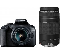 Canon CAMERA EOS 2000D 18-55IS+75-30 0 8714574657394 ( 2728C017 )