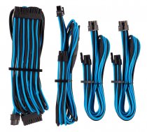 Corsair Power Supply Cable Premium Starter Kit Type 4 Gen 4  8-piece - blue/black ( CP 8920221 CP 8920221 CP 8920221 ) aksesuārs datorkorpusiem