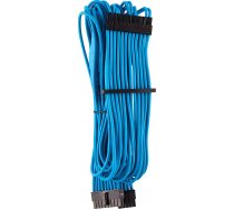 Corsair Premium Sleeved 24-pin ATX cable Type 4 Gen 4 - blue ( CP 8920232 CP 8920232 CP 8920232 ) aksesuārs datorkorpusiem