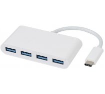 Vivanco USB hub USB-C 3.1 4-port white (34292) 4008928342925 34292 (4008928342925) ( JOINEDIT19521977 )