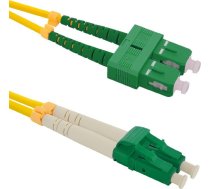 Qoltec Optic Patchcord SC/APC - LC/APC SM 9/125 G652D 5m ( 54038 ) kabelis vads