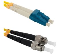Qoltec Optic Patchcord LC/UPC - ST/UPC SM 9/125 G652D 2m ( 54068 ) kabelis vads