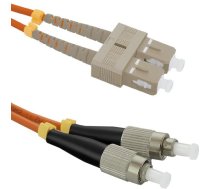 Optic patchcord SC/UPC- FC/UPC MM 50/125 OM2 3m ( 54049 ) kabelis vads