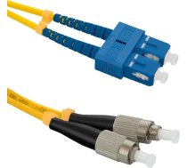 Qoltec Optic Patchcord SC/UPC - FC/UPC SM 9/125 G652D 3m ( 54045 ) kabelis vads