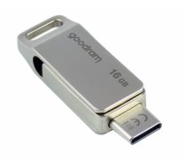 Flash Drive 64GB USB 3.2 Gen 1 USB / USB C OTG ODA3 Goodram - Silver ( ODA3 0640S0R11 107978-uniw 5908267960264 ) USB Flash atmiņa