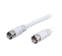 goobay antennasCable  Cable white  10 Meter ( 11742 11742 11742 ) kabelis  vads