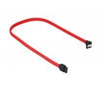 Sharkoon SATA III Angled Cable red - 45 cm ( 4044951016501 4044951016501 4044951016501 ) kabelis datoram