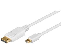 Goobay 52859 Mini DisplayPort adapter cable 1.2  gold-plated  2m ( 4040849528590 4040849528590 52859 ) kabelis video  audio