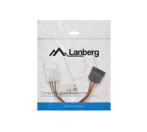 Lanberg Power cable Molex - SATA F/M 15cm ( CA HDSA 10CU 0015 CA HDSA 10CU 0015 ) kabelis datoram
