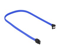 Sharkoon SATA III Angled Cable blue - 30 cm ( 4044951016488 4044951016488 4044951016488 ) kabelis datoram