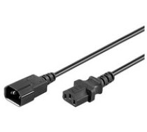 MicroConnect  Power Cord 0.6m Extension C13-C14  Black. ( AK 5029 AK 5029 AK 5029 ) Barošanas kabelis