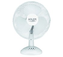 Adler  AD 7304  Desk Fan  White  Diameter 40 cm  Number of speeds 3  Oscillation  45 W ( AD7304 AD7304 5908256830783 AD 7304 AD7304 ) Klimata iekārta