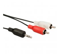 PHILIPS SWA2527W/10 3 5mm stereo spr./ 2RCA spraudņi 1.5 metri ( SWA2527W/10 Phil-SWA2527W/10 ) kabelis video audio