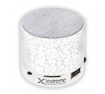 Extreme XP101B USB/MICROSD MP3 BLUETOOTH + FM BEZVADU SKALRUNIS Balts ( XP101W XP101W ) pārnēsājamais skaļrunis