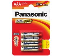 Panasonic Pro Power Alkaline battery R03/AAA  4 ks  Blister ( BK LR03PPG 4BP BK LR03PPG 4BP ) Baterija