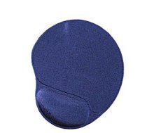 Gembird MP-GEL-B Gel mouse pad with wrist support  blue Blue  Gel mouse pad ( MP GEL B MP GEL B ) peles paliknis