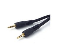 MicroConnect 3.5mm Gold plated 0 5m M-M ( AUDLL05 ) kabelis video audio