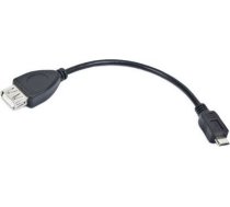 LANBERG usb micro-B M USB-A F 2.0 cable ( OEM 0006 ) USB kabelis