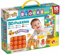 Lisciani Klocki z obrazkami 15 elementow Carotina Baby 304-79926 (8008324079926) ( JOINEDIT23085389 ) bērnu rotaļlieta