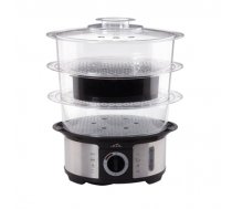 ETA Steam cooker  ETA013490000 Black/ stainless steel  1000 W  Capacity 12.25 L  Number of baskets 3 ( ETA013490000 ETA013490000 ETA013490000 ) Virtuves piederumi