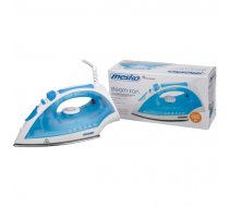 Iron Mesko MS 5023 Blue/White  2200 W  With cord  Anti-scale system  Vertical steam function 5908256834309 ( MS 5023 MS 5023 ) Gludeklis