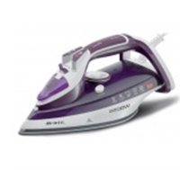 Iron Ariete Steam Iron A6243 Purple  2200 W  With cord  Continuous steam 28 g/min  Steam boost performance 140 g/min  Anti-drip function  An ( A6243 A6243 ) aksesuāri Mazās sadzīves tehnikas