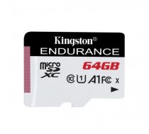 Kingston High Endurance microSDXC 64GB Class 10 UHS-I ( SDCE/64GB SDCE/64GB ) atmiņas karte