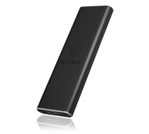 Icy Box External enclosure for M.2 SATA SSD USB 3.0 Black ( IB 183MU2 ) cietā diska korpuss